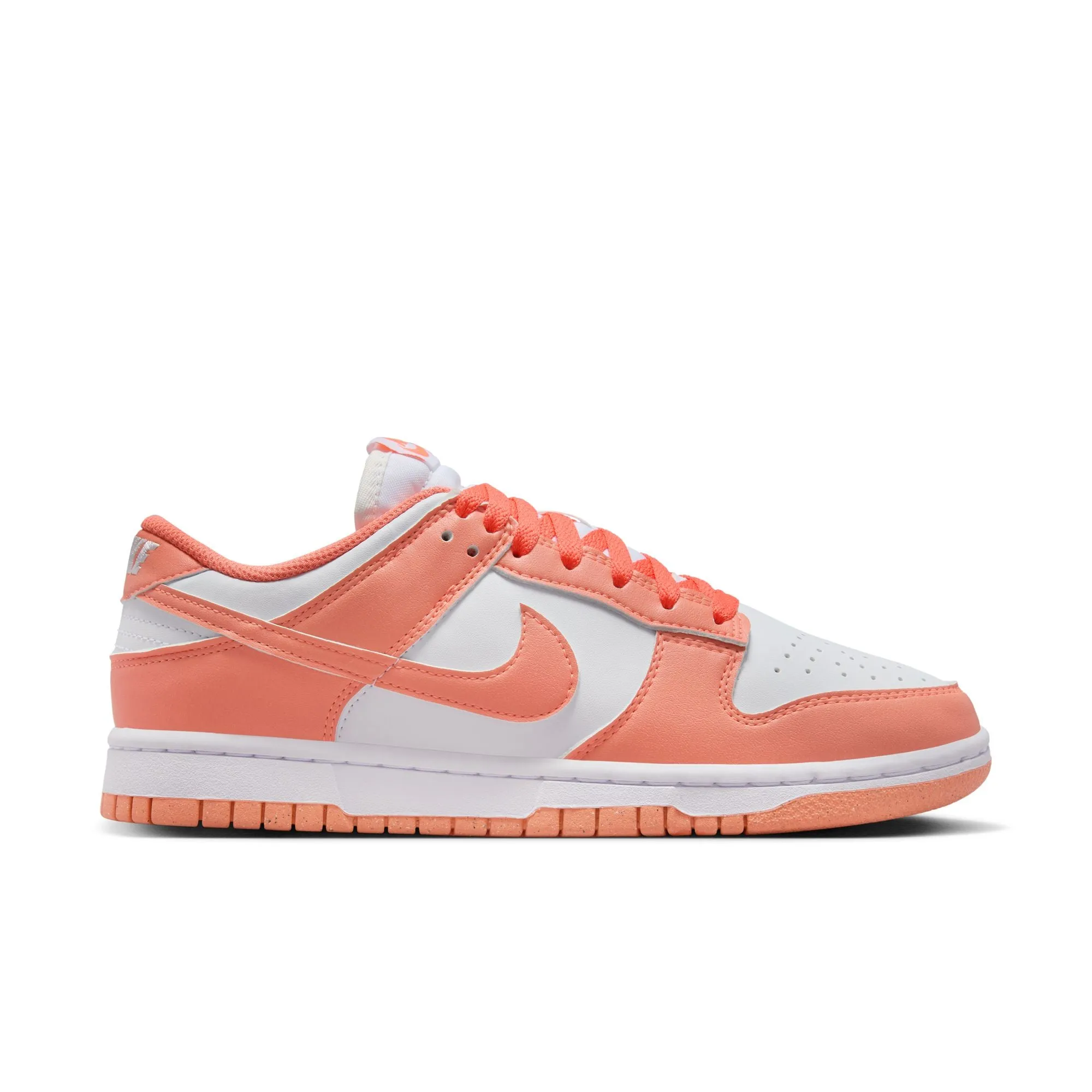 Women's Nike Dunk Low Next Nature - White/Lt Mango sold by Stomping Ground