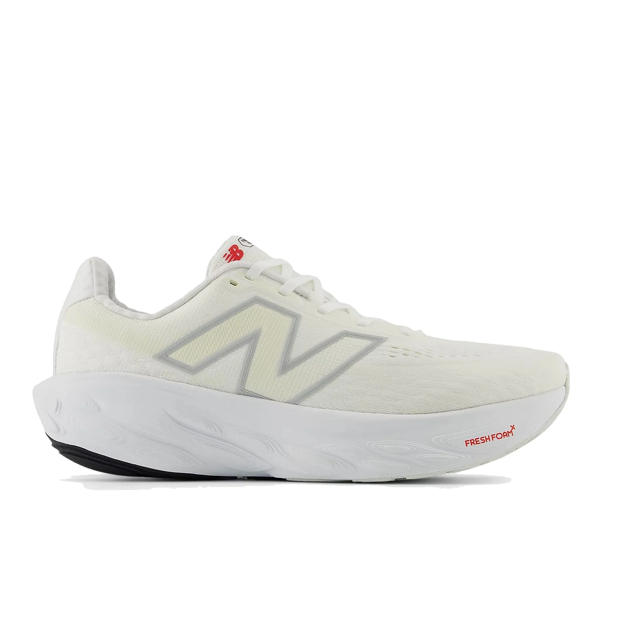 Fresh Foam 1080v14 - White w/ Silver Metallic & Sea Salt sold by Stomping Ground