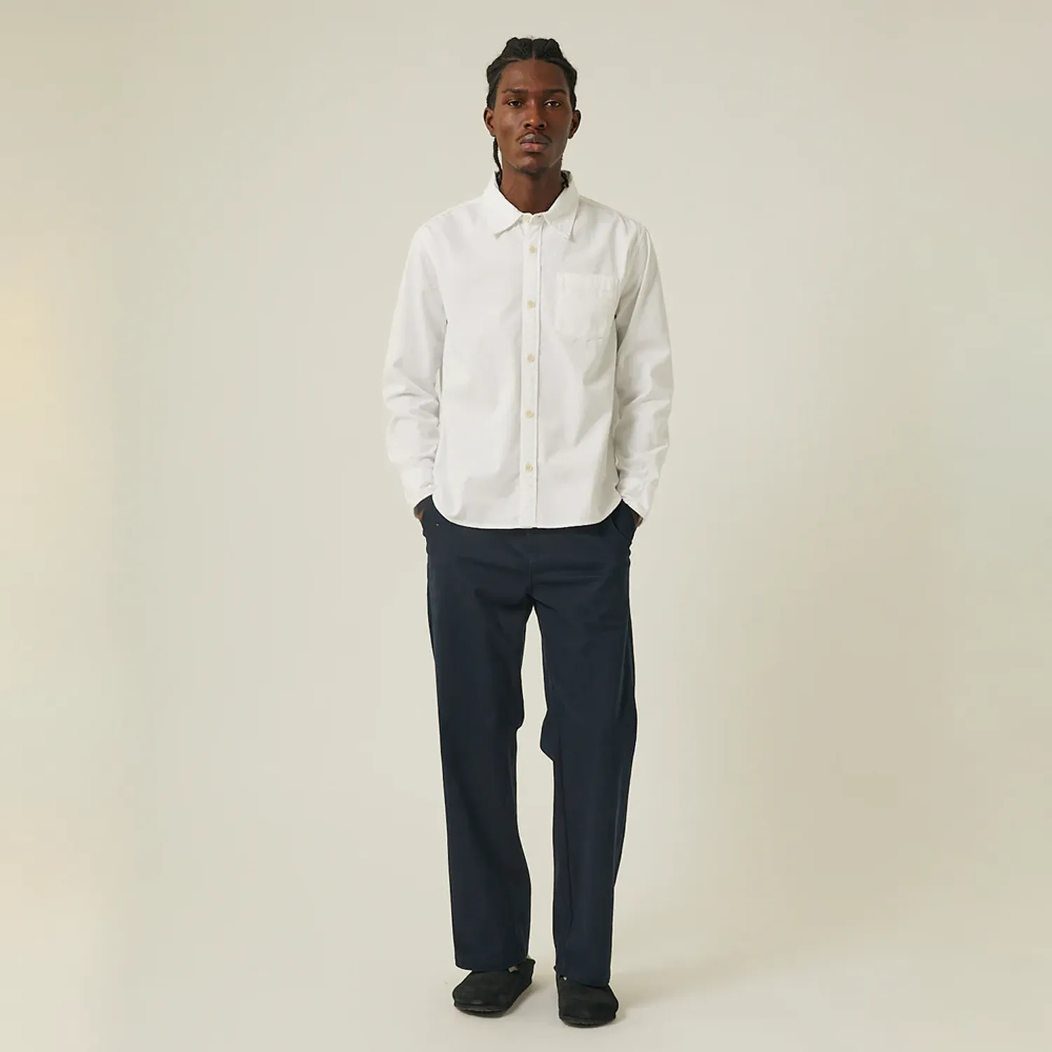 Oxford L/S Shirt - White sold by Stomping Ground product image thumbnail 2