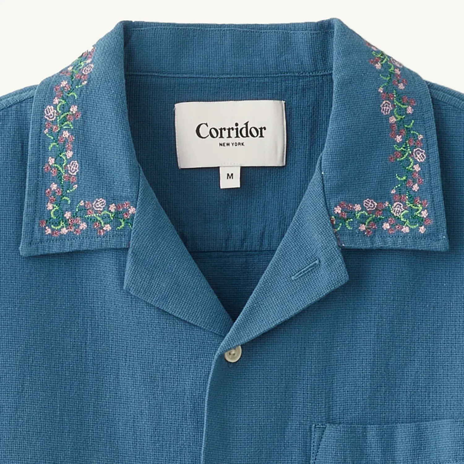 S/S Spring Bouquet Shirt - Blue sold by Stomping Ground product image thumbnail 2