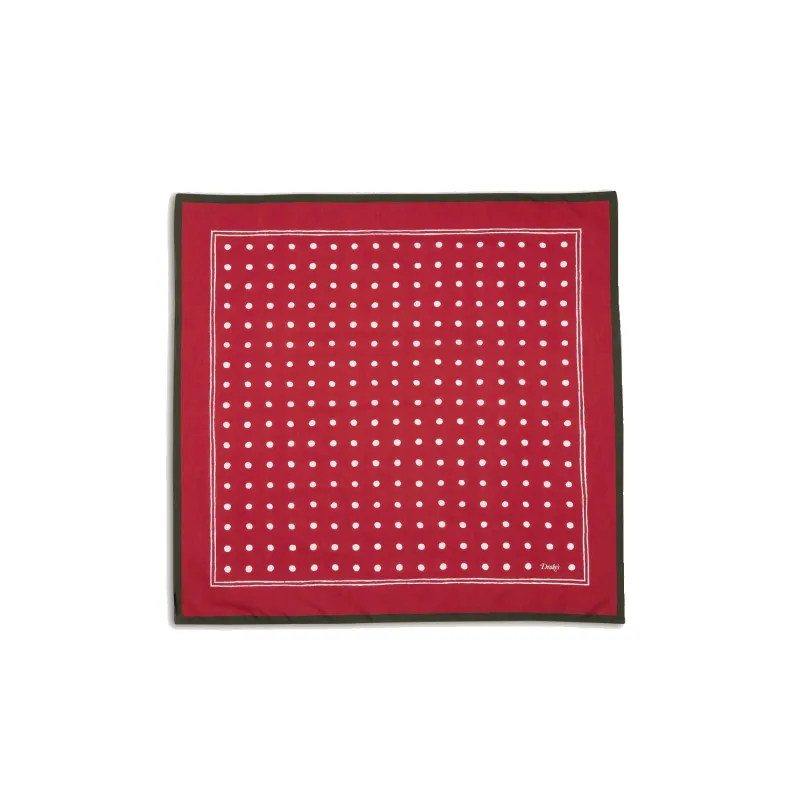 Polka Dot Bandana - Red Perennial sold by Stomping Ground