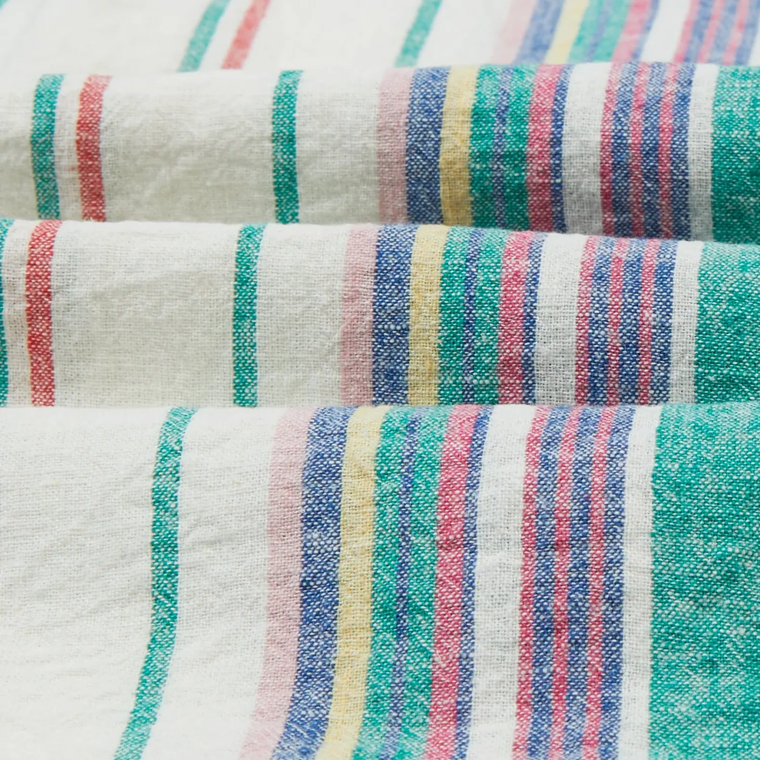 LP Striped Linen Shirt - Purple, White & Green sold by Stomping Ground product image thumbnail 2