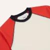 SS Raglan Hiking Tee- Ecru/Clay sold by Stomping Ground