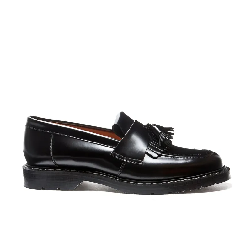 Tassel Loafer - Black Hi Shine sold by Stomping Ground