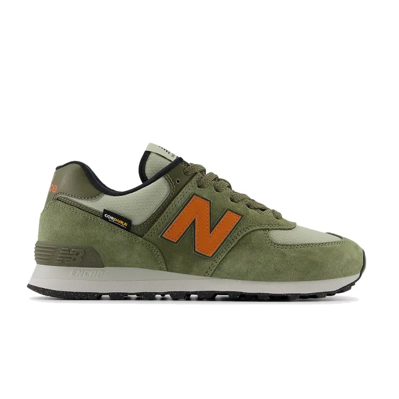 New Balance 574 - Cordura Pack - Dark Olivine sold by Stomping Ground