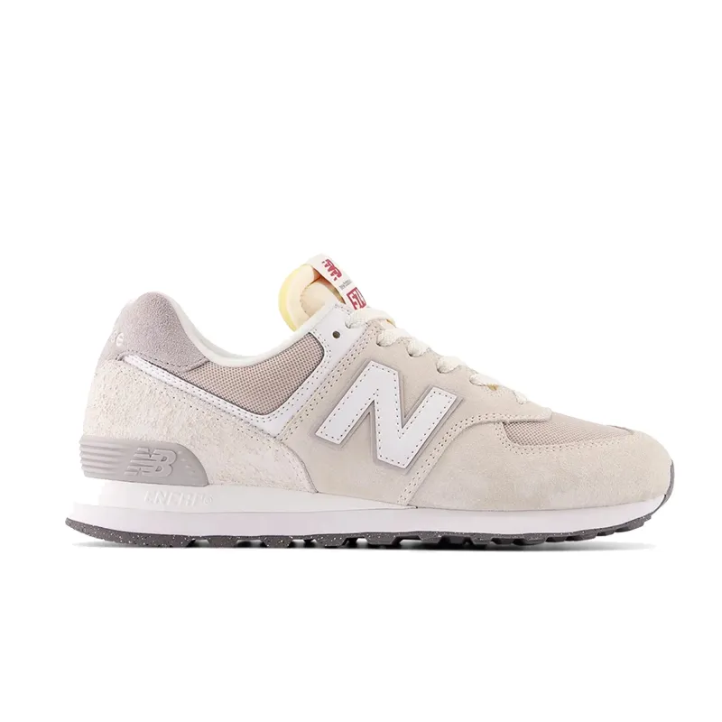 New Balance 574 - Sea Salt w/White sold by Stomping Ground