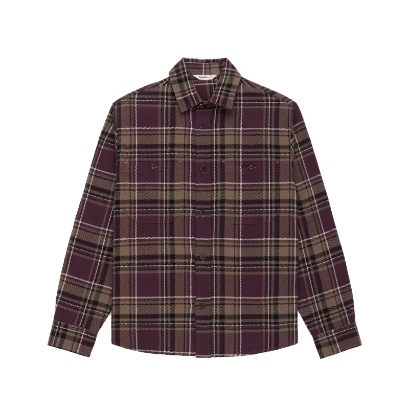 Utility Shirt - Burgundy Oak sold by Stomping Ground