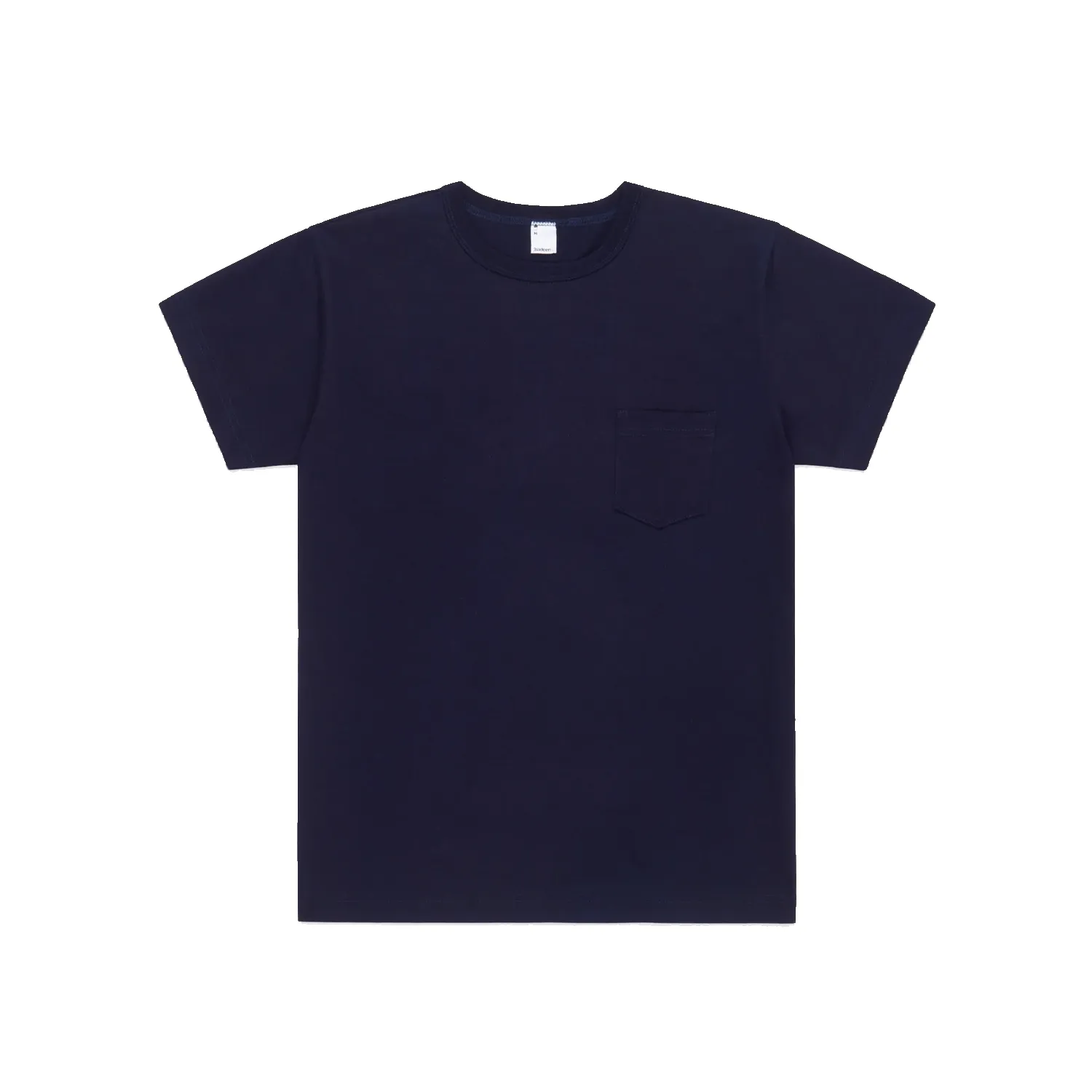Heavyweight Pocket T-shirt - Navy sold by Stomping Ground