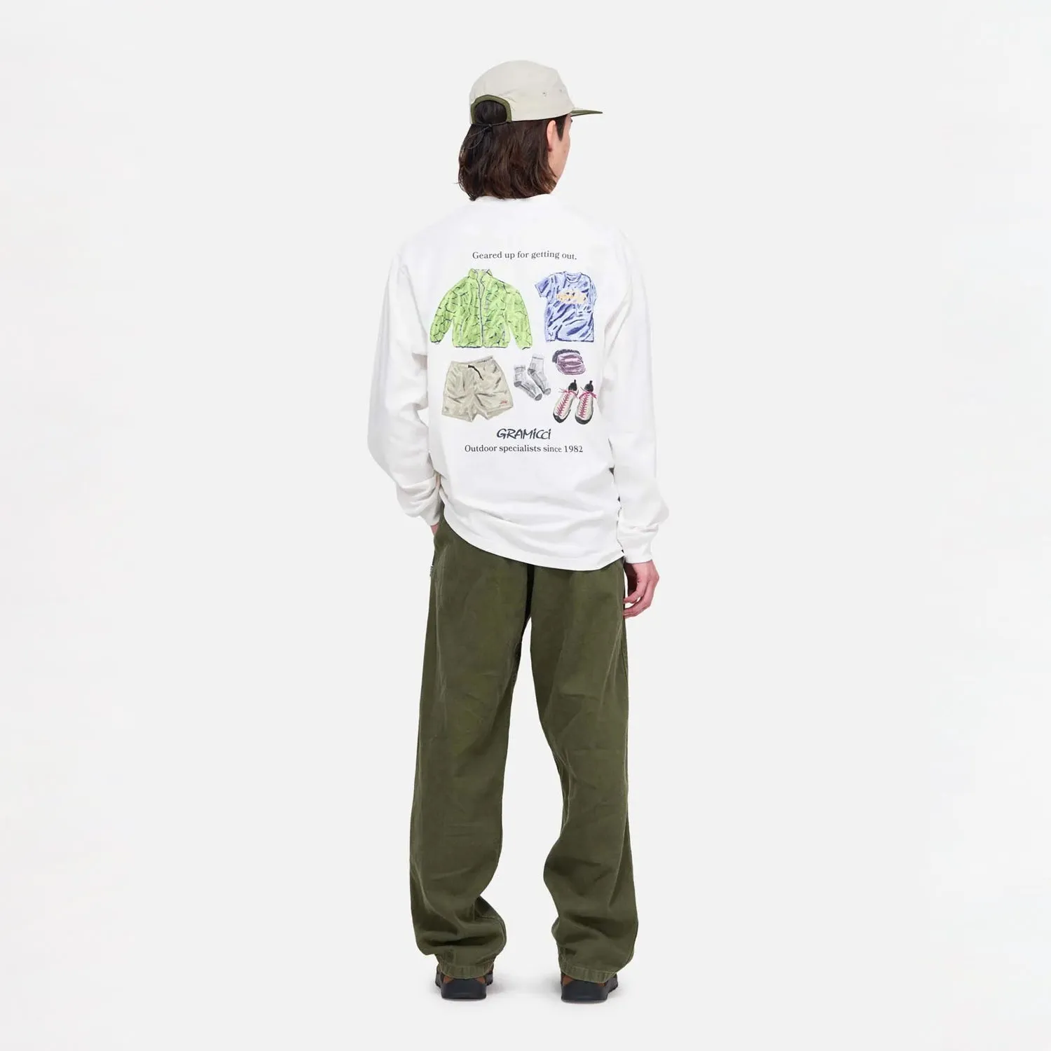 L/S Geared Up Tee - White sold by Stomping Ground product image thumbnail 3
