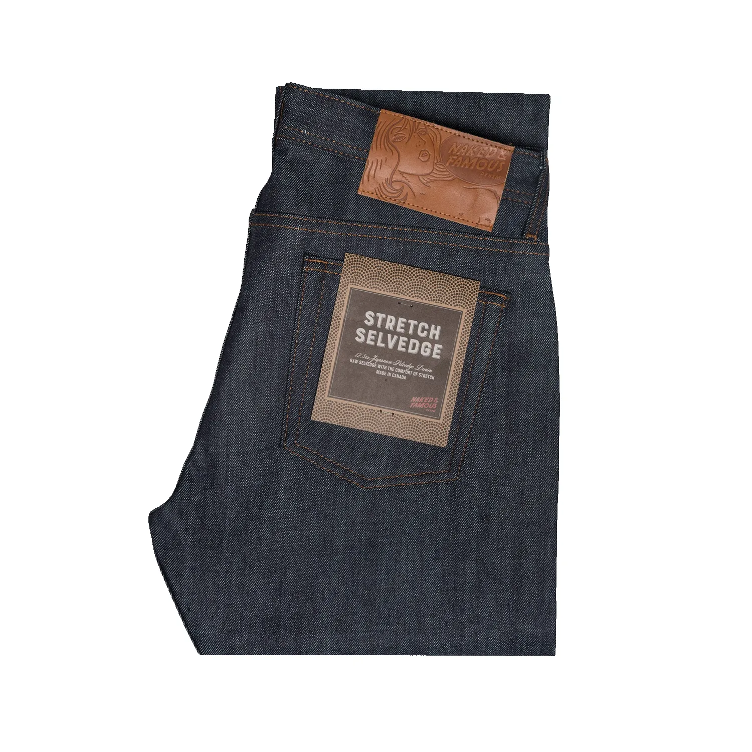 True Guy - 12.5oz Stretch Indigo sold by Stomping Ground
