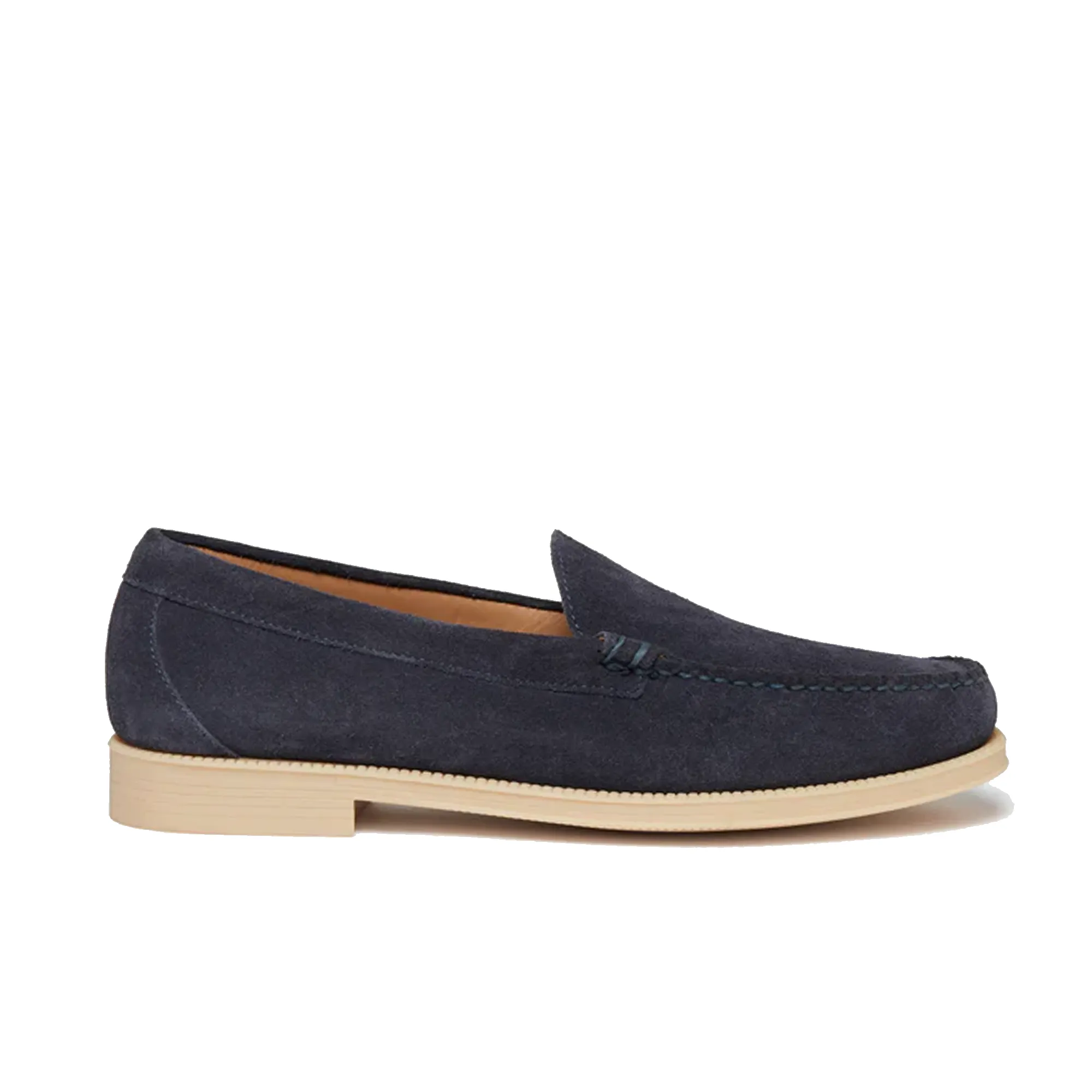 Venetian Easy Weejun Loafer - Navy Suede sold by Stomping Ground