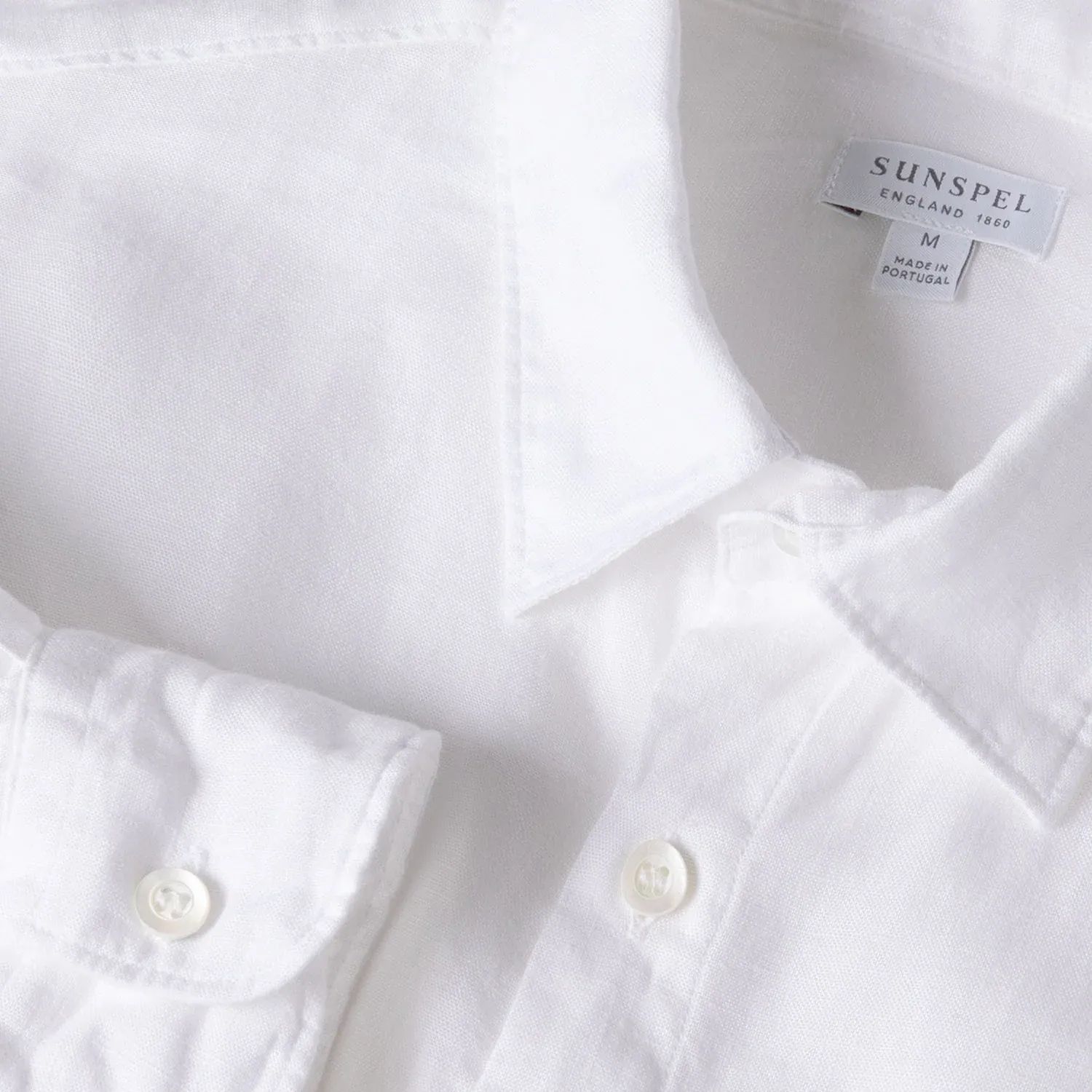 L/S Linen Shirt - White sold by Stomping Ground product image thumbnail 2