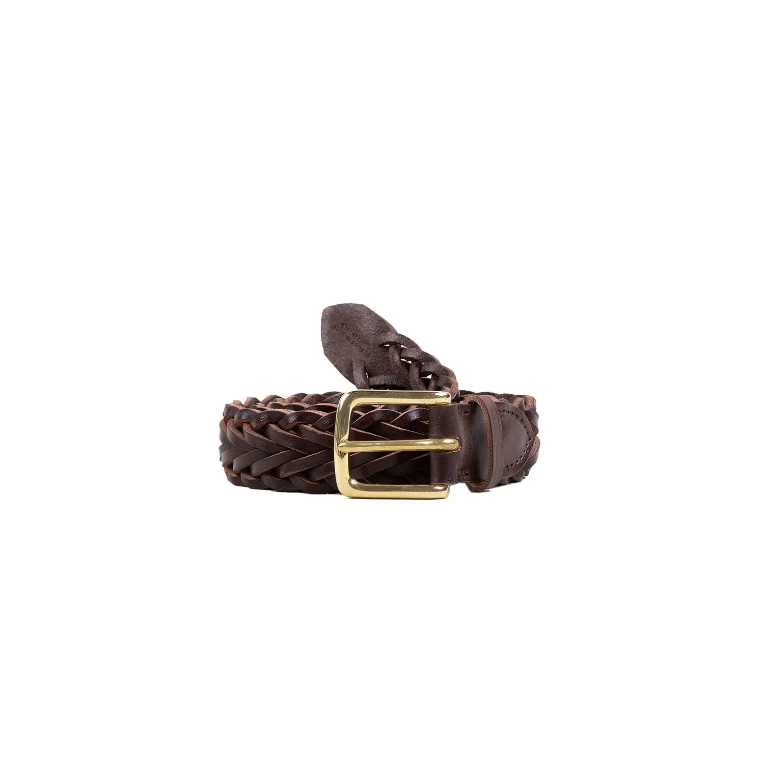 Hand Plaited Belt - Brown sold by Stomping Ground