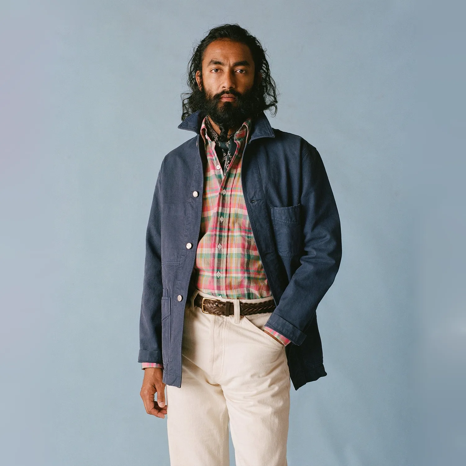 Duck Cotton Canvas Chore-Navy sold by Stomping Ground product image thumbnail 3