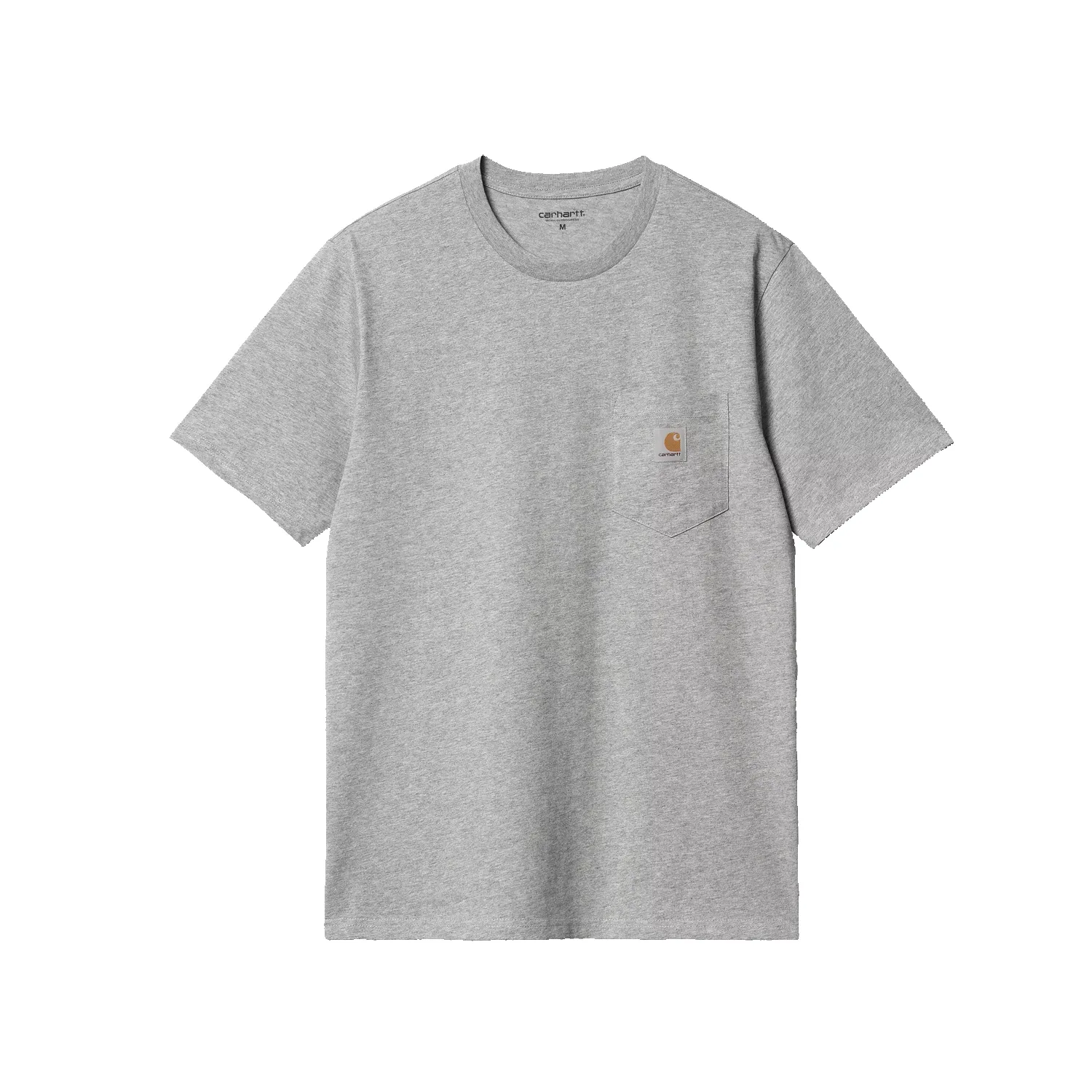 S/S Pocket T-shirt- Grey Heather sold by Stomping Ground