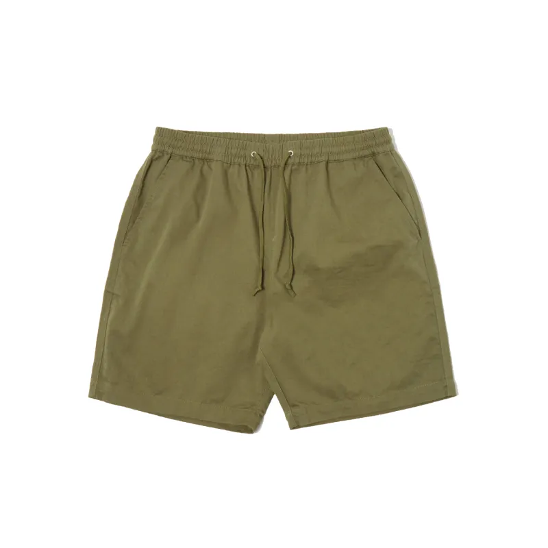 Beach Short - Light Olive Twill sold by Stomping Ground