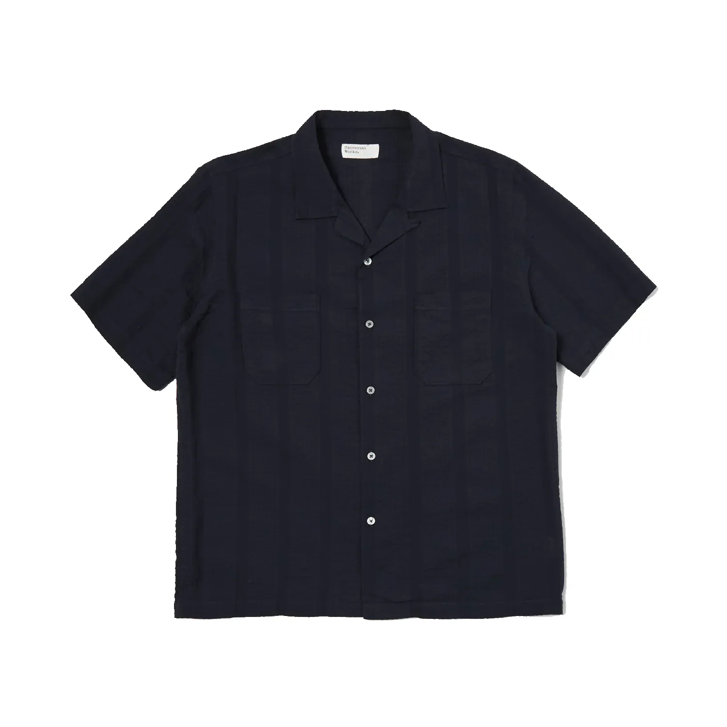 Sal Road Shirt - Navy Maui Cotton sold by Stomping Ground