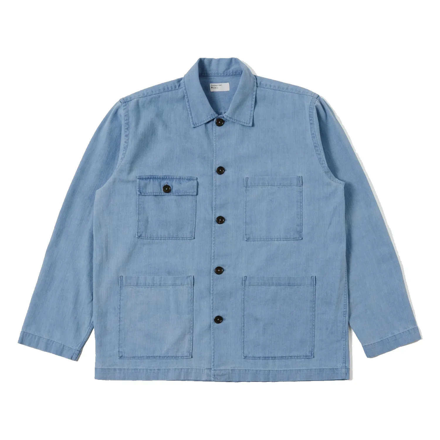 Dockside Jacket - Washed Indigo 8oz Denim sold by Stomping Ground