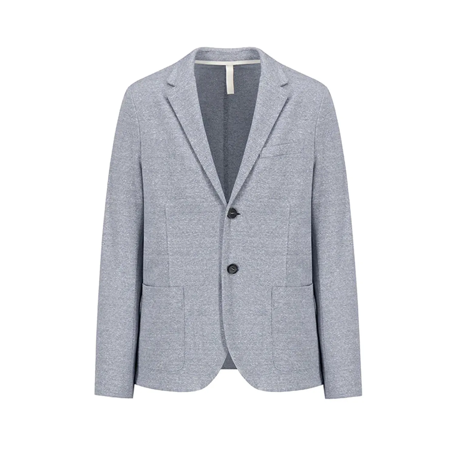 Cotton Linen Melange Blazer - Light Blue sold by Stomping Ground