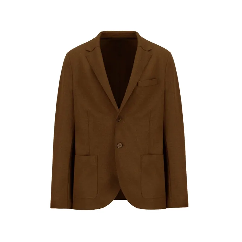 Superfine Merino Blazer - Toffee sold by Stomping Ground