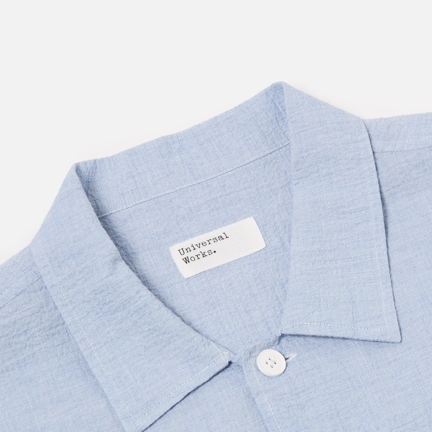 L/S Utility Shirt - Pale Blue Seersucker sold by Stomping Ground product image thumbnail 2