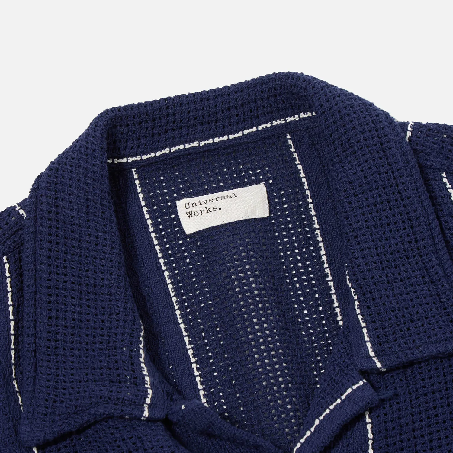 Road Shirt - Navy Reef Stripe Cotton sold by Stomping Ground product image thumbnail 2