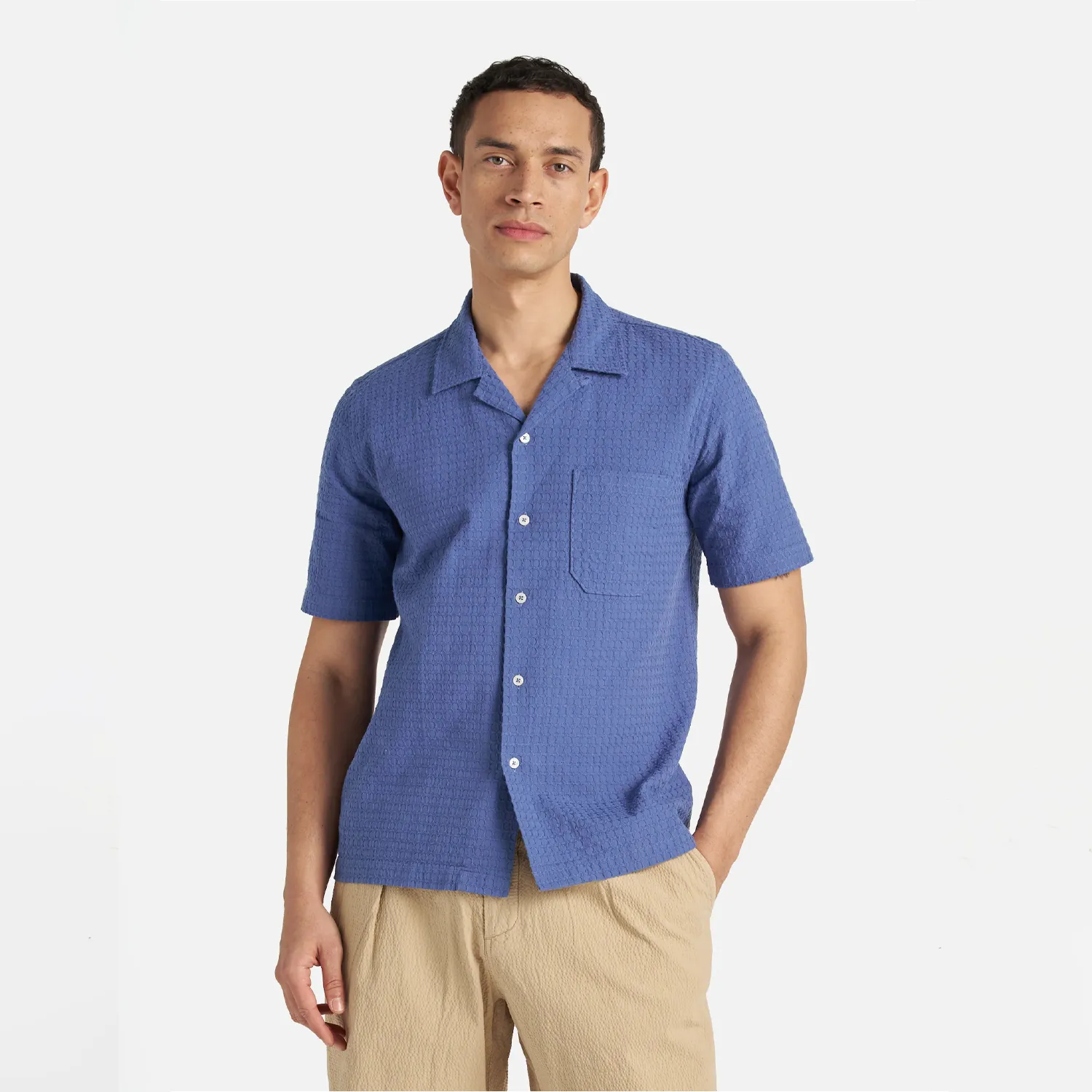 Road Shirt - Blue Delos Cotton sold by Stomping Ground product image thumbnail 3