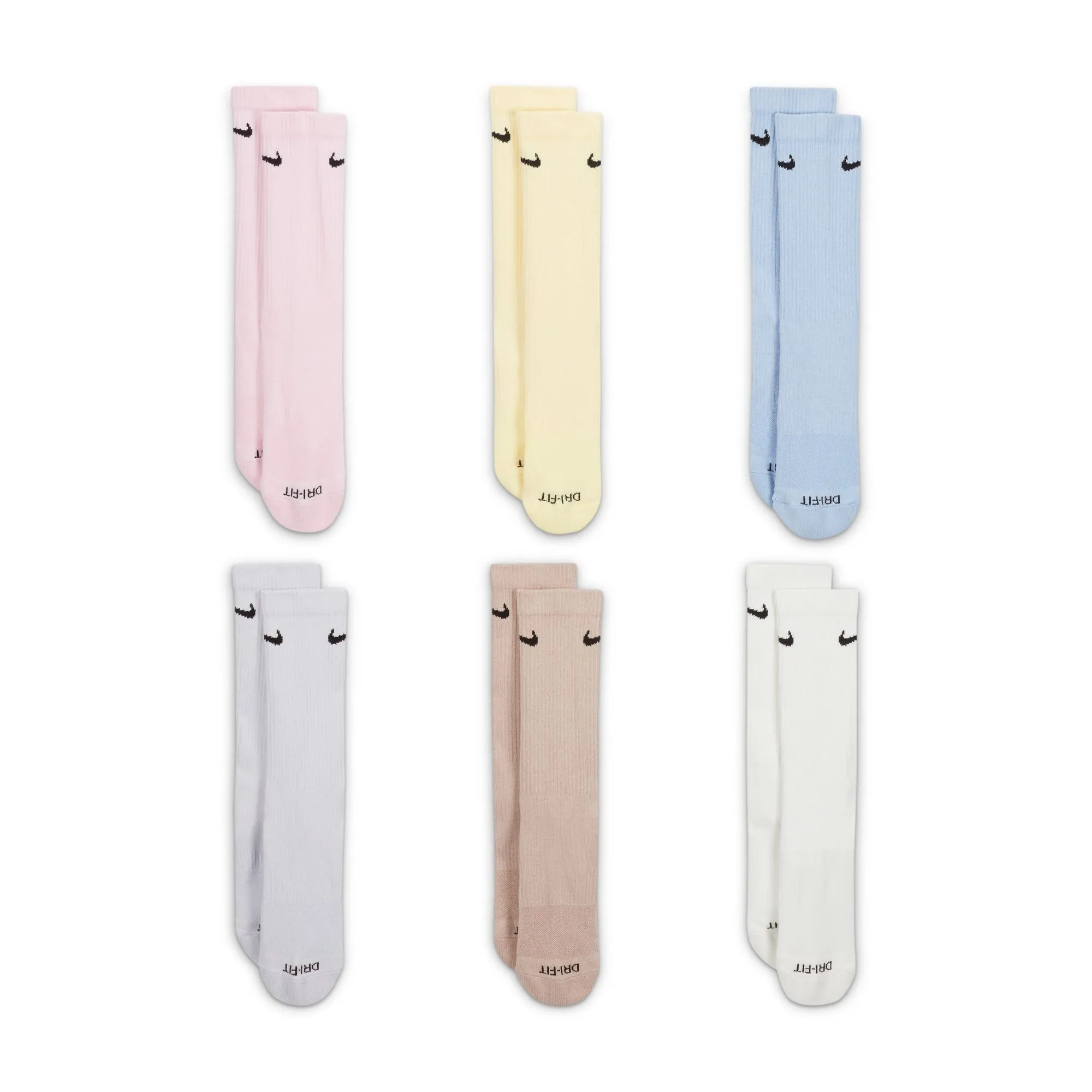 Nike Everyday Plus Sock - 6 pack - Multicolour sold by Stomping Ground product image thumbnail 2