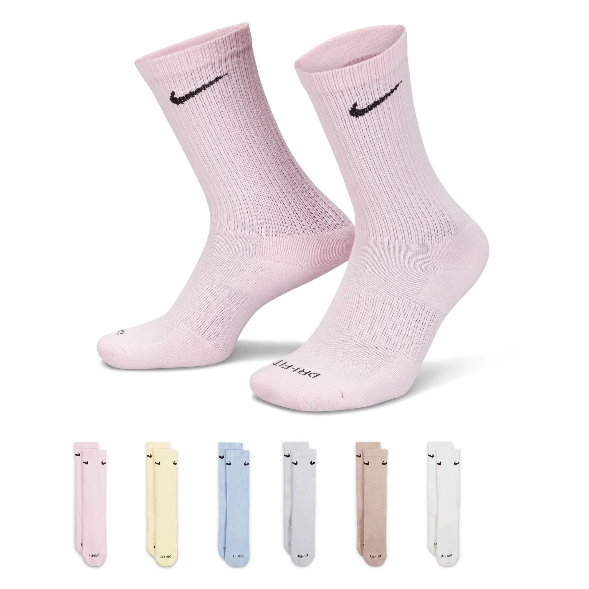 Nike Everyday Plus Sock - 6 pack - Multicolour sold by Stomping Ground