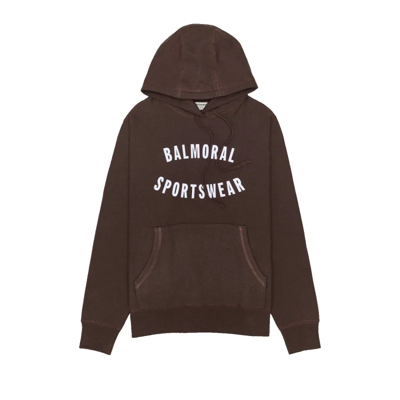 Parkhaven Hoodie - Chocolate / White sold by Stomping Ground