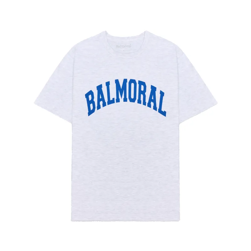 Aberdeen T-shirt - Ash Grey / Royal sold by Stomping Ground