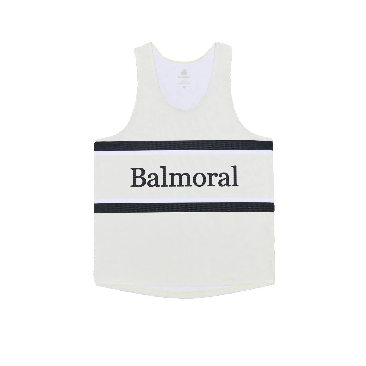 Franchise Tank Top - Cream / Black / White sold by Stomping Ground