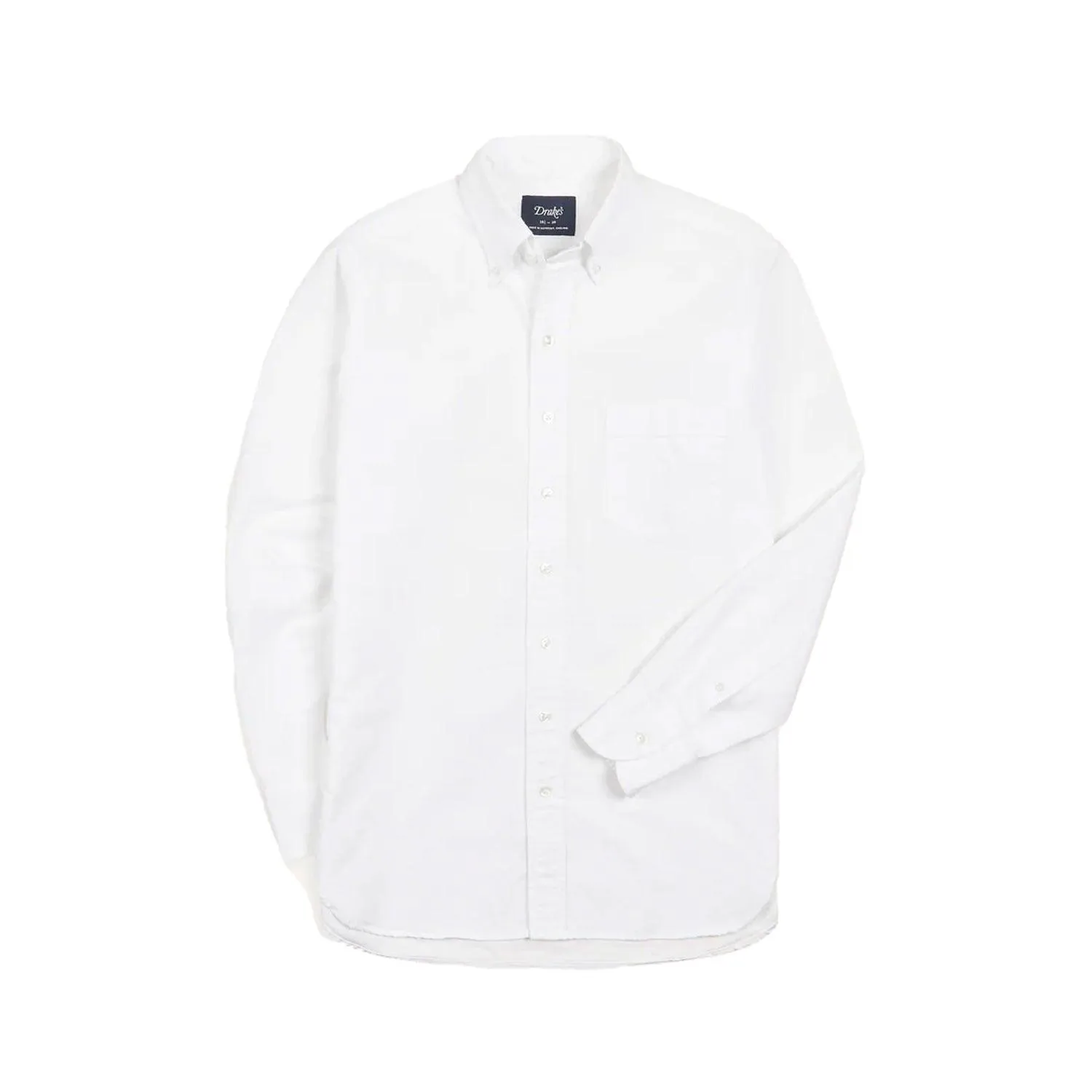 BUTTON DOWN OXFORD-White sold by Stomping Ground