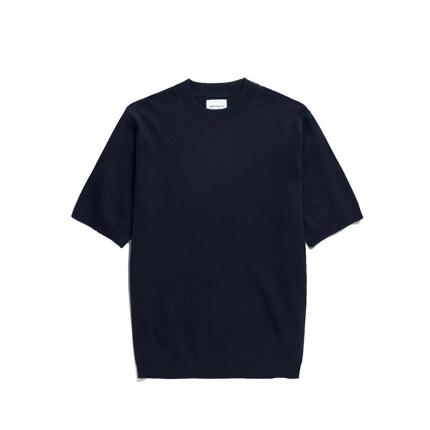 Rhys Cotton Linen T-Shirt - Dark Navy sold by Stomping Ground