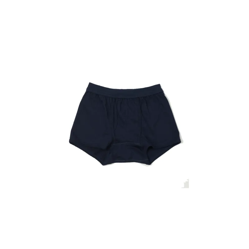 254 Loopwheeled Boxer Brief - Ink Blue sold by Stomping Ground