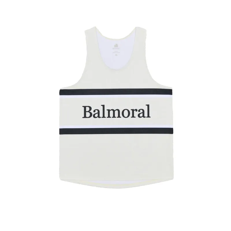 Franchise Tank Top - Cream / Black / White sold by Stomping Ground