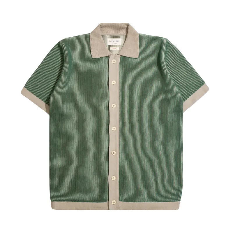 Velzy Cardigan - Peyote Sand Helio Stripe sold by Stomping Ground