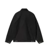 OG Detroit Jacket (Spring) - Black/Black Aged Canvas sold by Stomping Ground