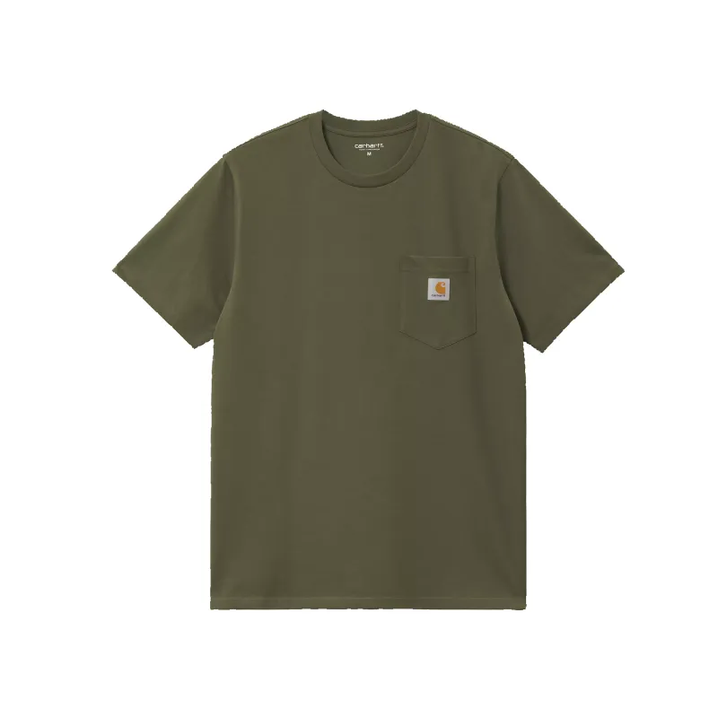 S/S Pocket T-shirt- Dollar Green sold by Stomping Ground