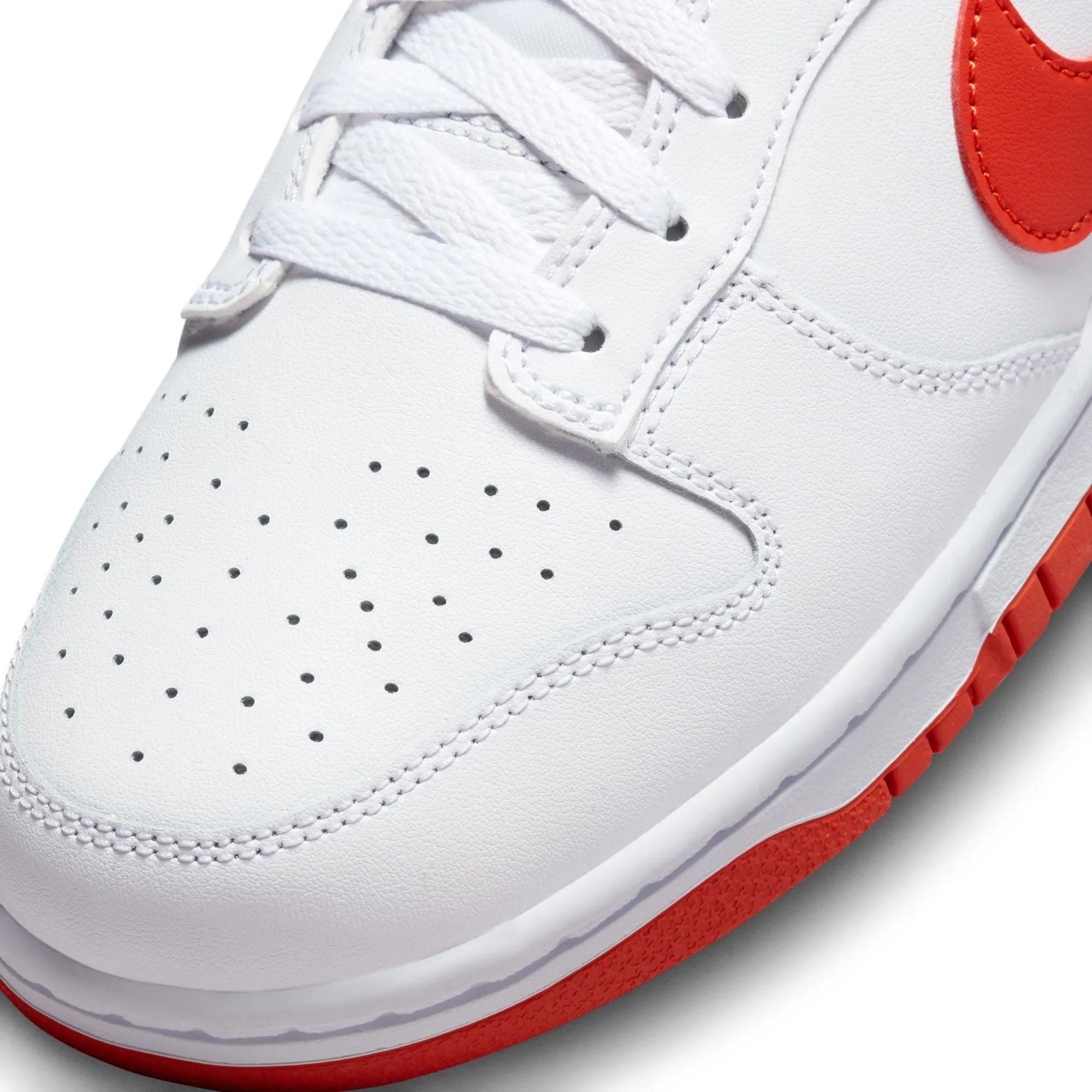 Nike Dunk Low Retro - White/Picante Red sold by Stomping Ground product image thumbnail 3