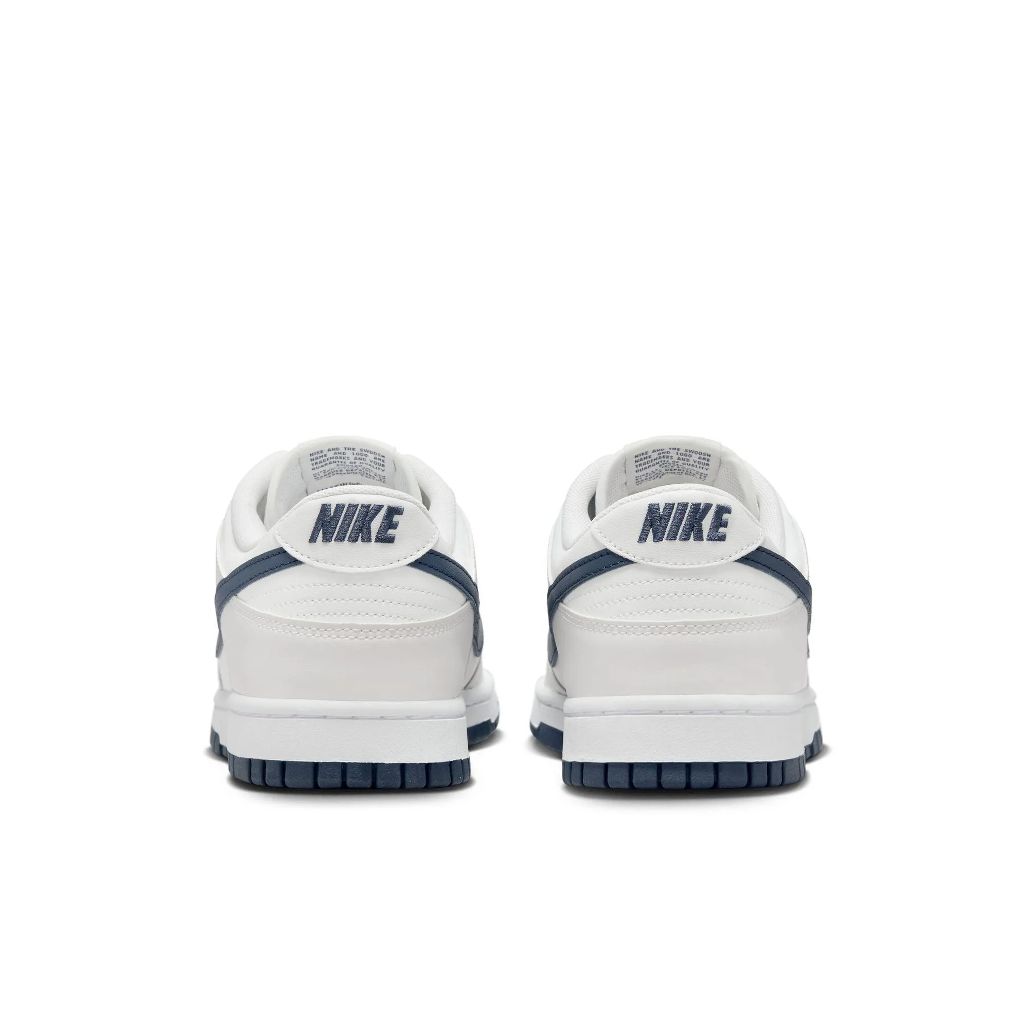 Nike Dunk Low Retro - Summit White/Midnight Navy sold by Stomping Ground product image thumbnail 2