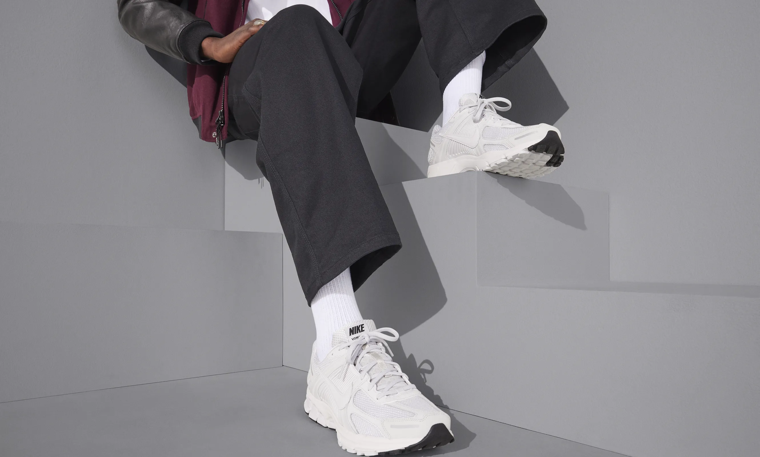 Nike Zoom Vomero 5 - Vast Grey/Black sold by Stomping Ground product image thumbnail 5