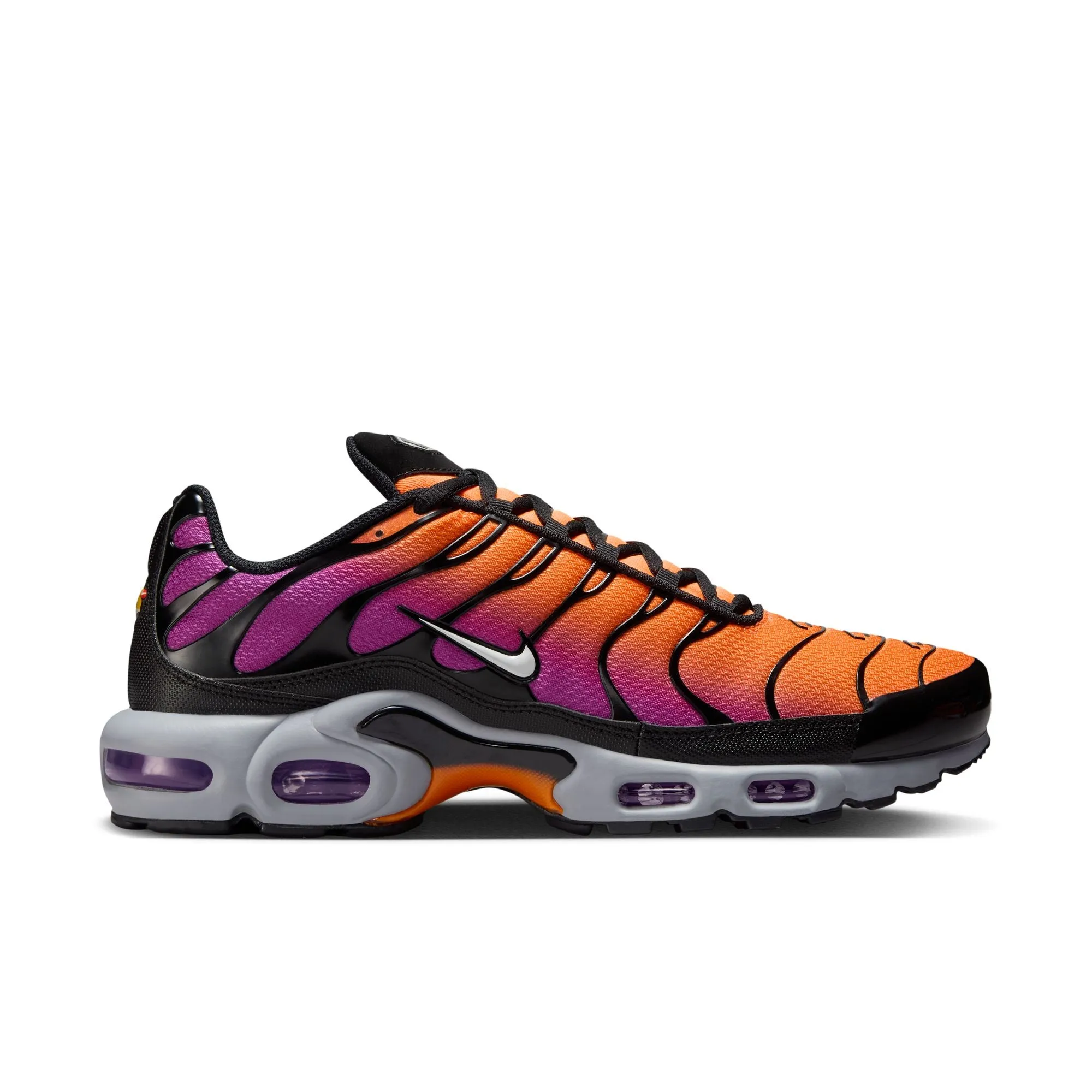 Nike Air Max Plus - Black/Photon Dust-Total Orange sold by Stomping Ground