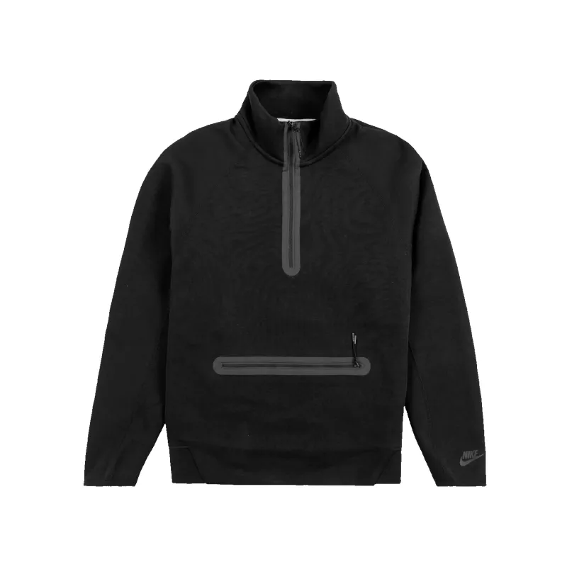 NSW 1/2 Zip Tech Fleece  - Black sold by Stomping Ground