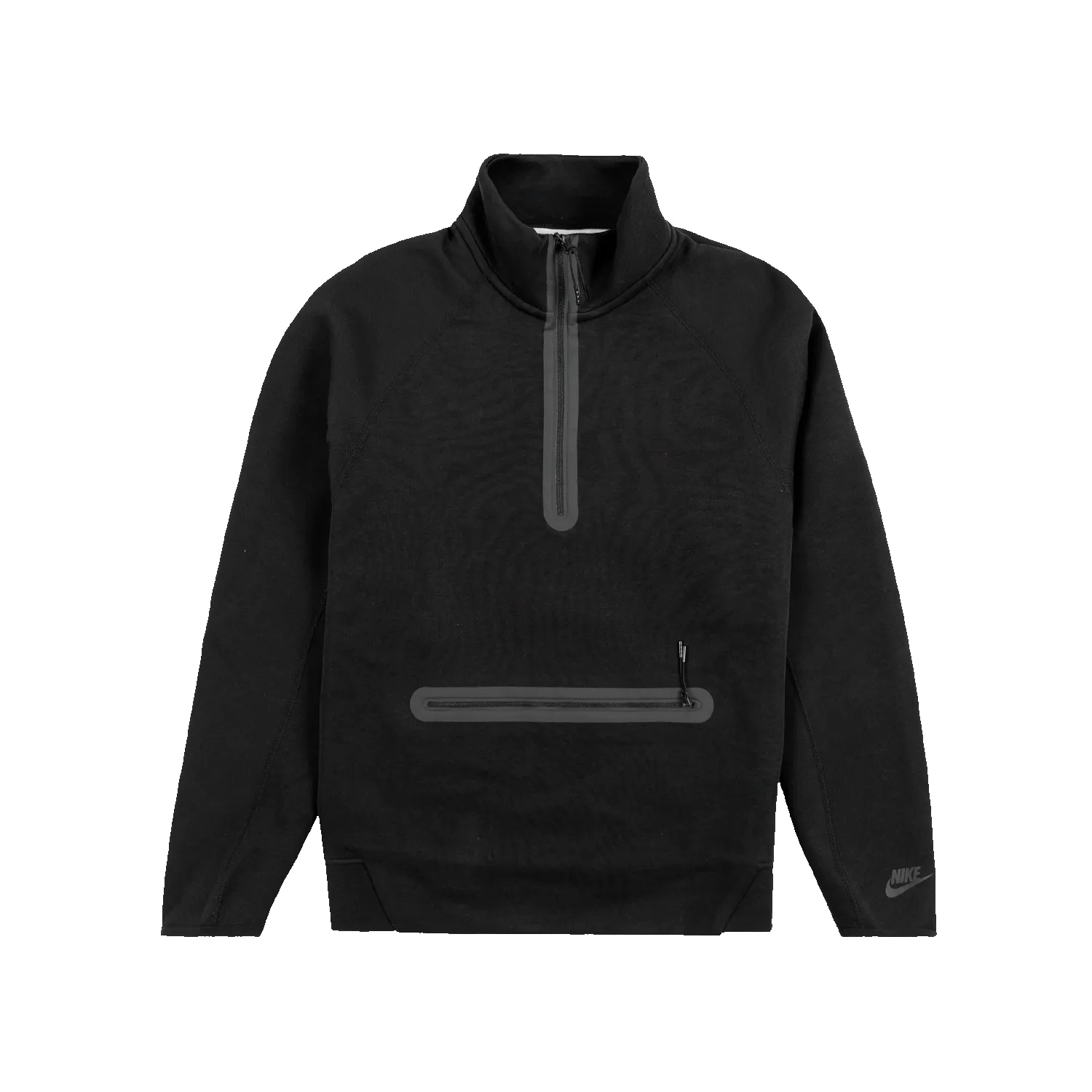 NSW 1/2 Zip Tech Fleece - Black sold by Stomping Ground