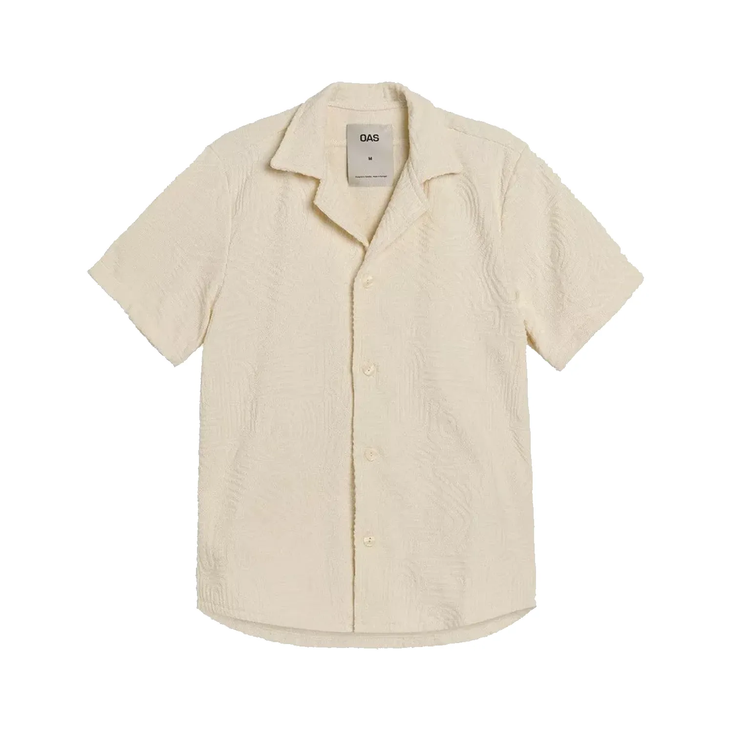 Cuba Terry Shirt - Cream Golconda sold by Stomping Ground