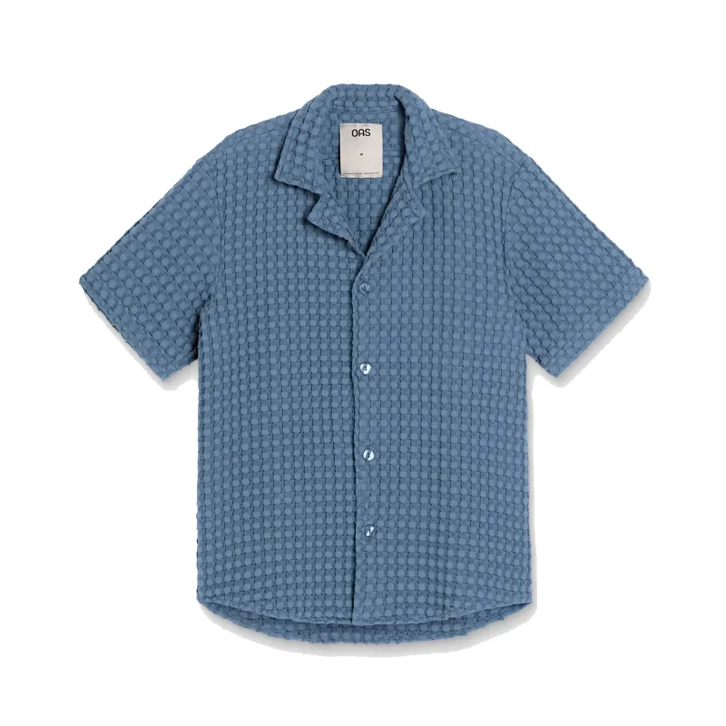 Cuba Waffle Shirt - Coronet sold by Stomping Ground