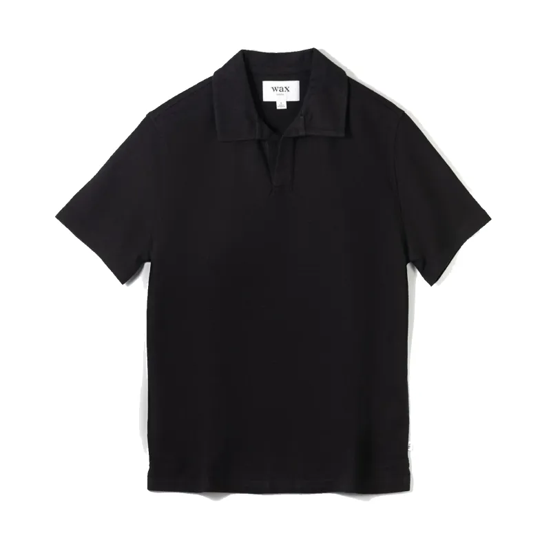 S/S Atwood Polo - Black sold by Stomping Ground