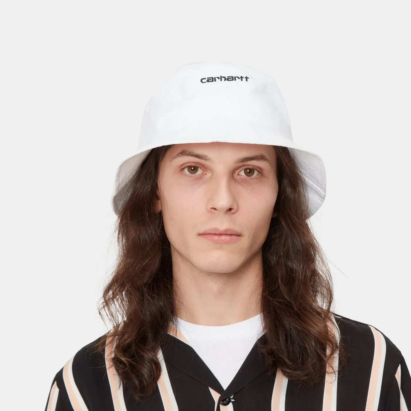 SCRIPT BUCKET Hat - White sold by Stomping Ground product image thumbnail 2
