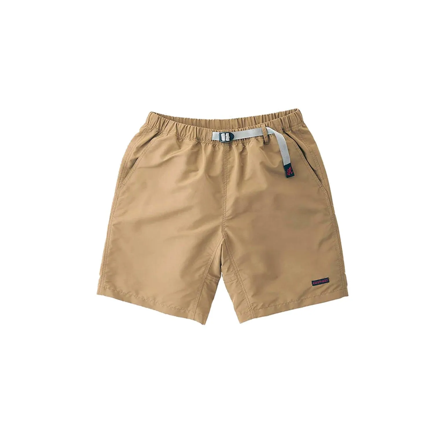 Shell Packable Short - Tan sold by Stomping Ground
